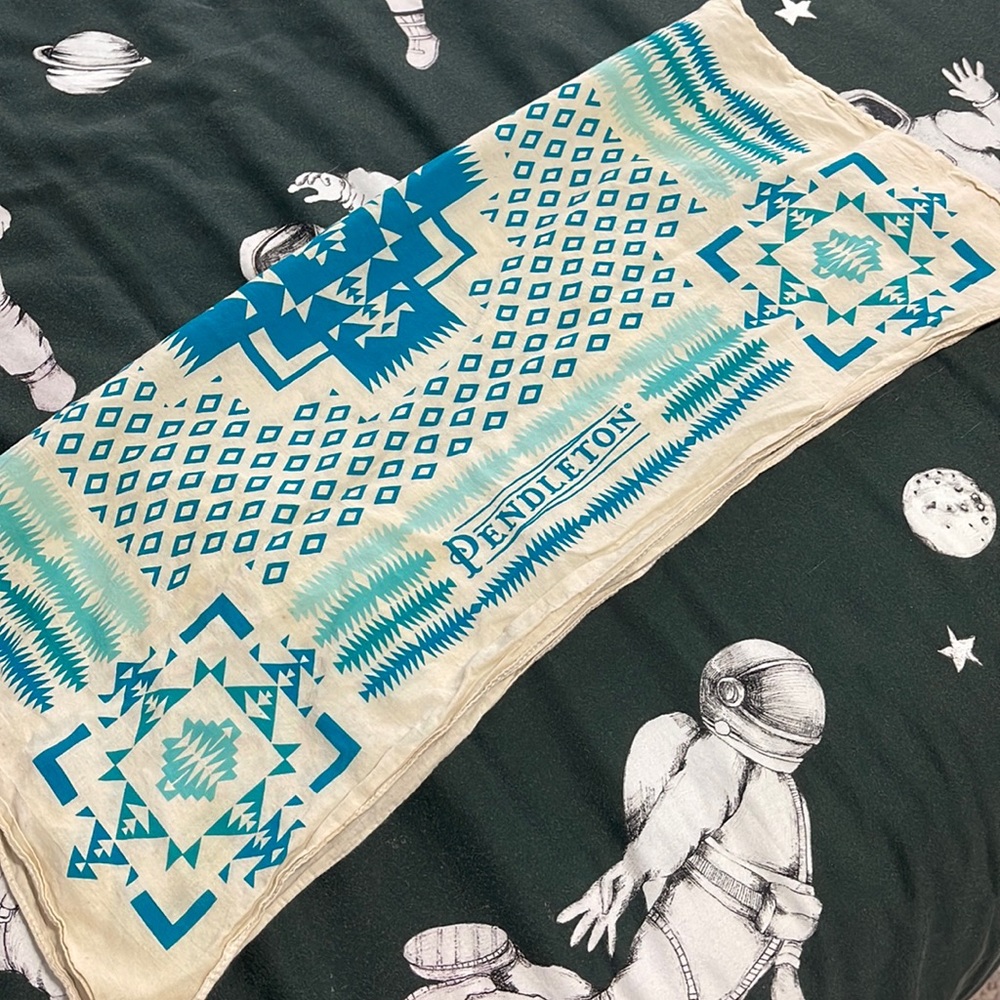 Pendleton Hanker-chief - blue/white